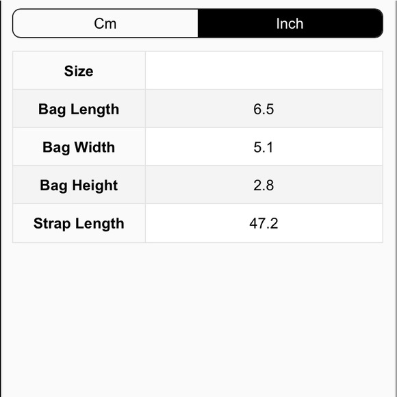 NEW Boutique! Geometric Push Lock Chain Crossbody - Picture 6 of 6